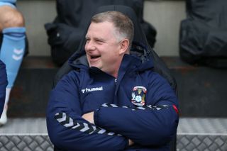 Mark Robins is currently in charge at Coventry