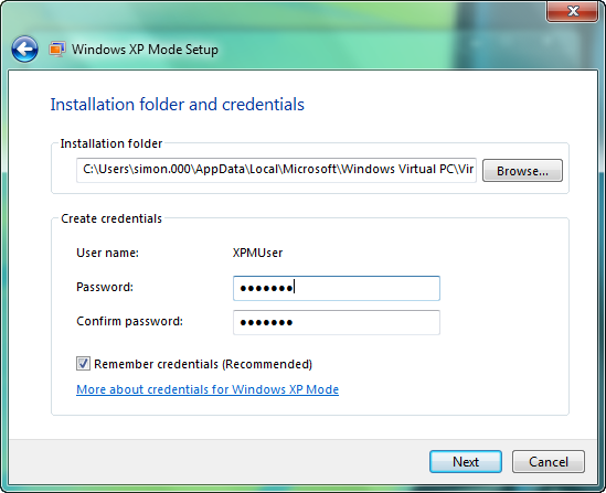 Step 2: Installing the VM