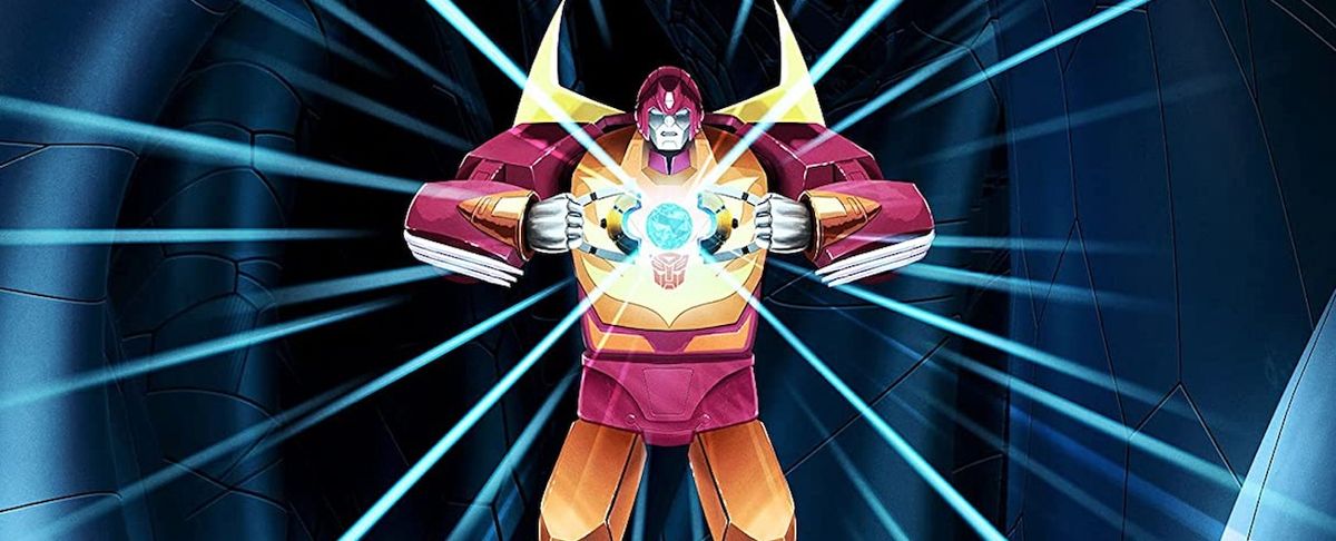 Judd Nelson plays Hot Rod, the next leader of the Autobots, on the artwork for Shout! Factory&#039;s new 4K home video release of &#039;Transformers: The Movie&#039;. 