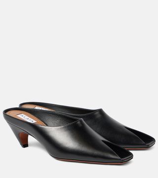 55 Leather Mules