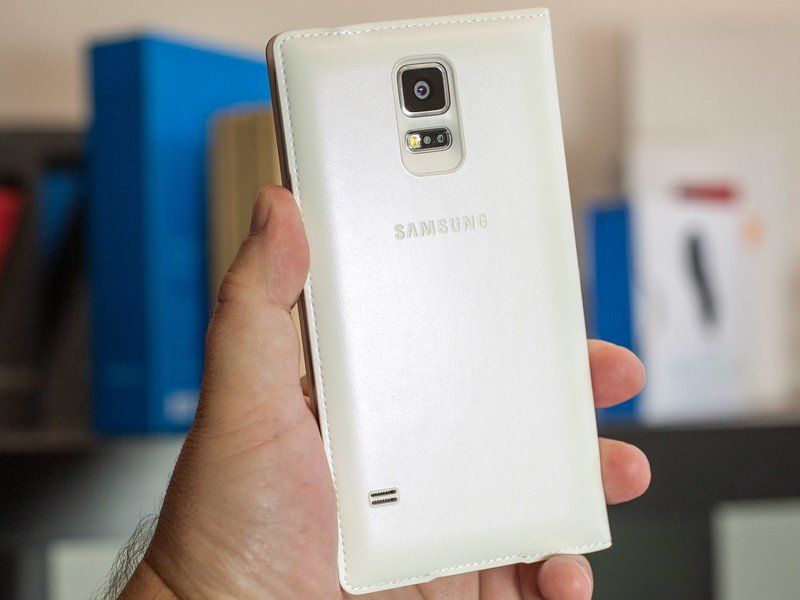 Samsung Galaxy S5 Wireless Charging S-View Flip Cover