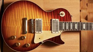 Gibson 1959 Les Paul Standard Reissue Limited Edition Murphy Lab Aged With Brazilian Rosewood in Murphy Burst