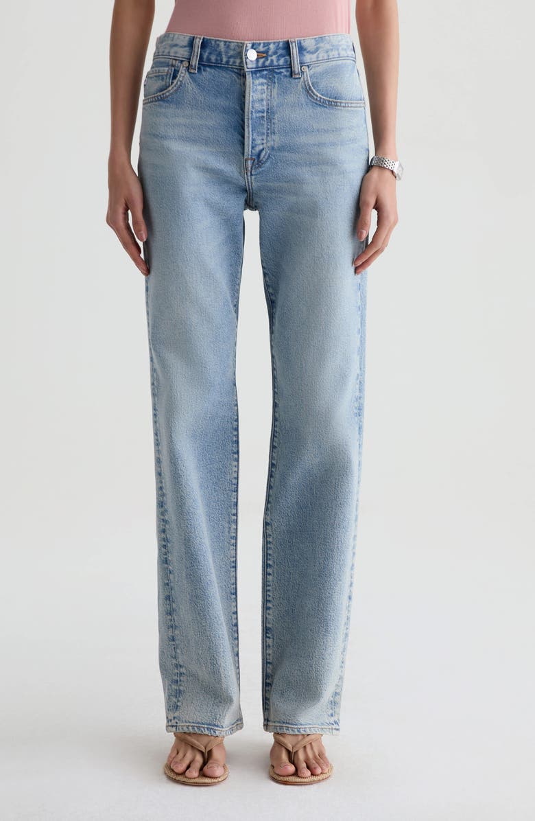Sydney High Waist Relaxed Straight Leg Jeans