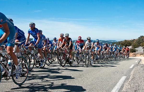 Christophe Moreau sitting near the front