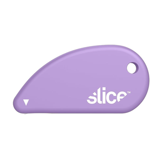 Slice Micro Safety Cutter Safe Ceramic Box Cutter Lasting 11x Longer than Metal Keychain Box Opener 1 Pack Lavender