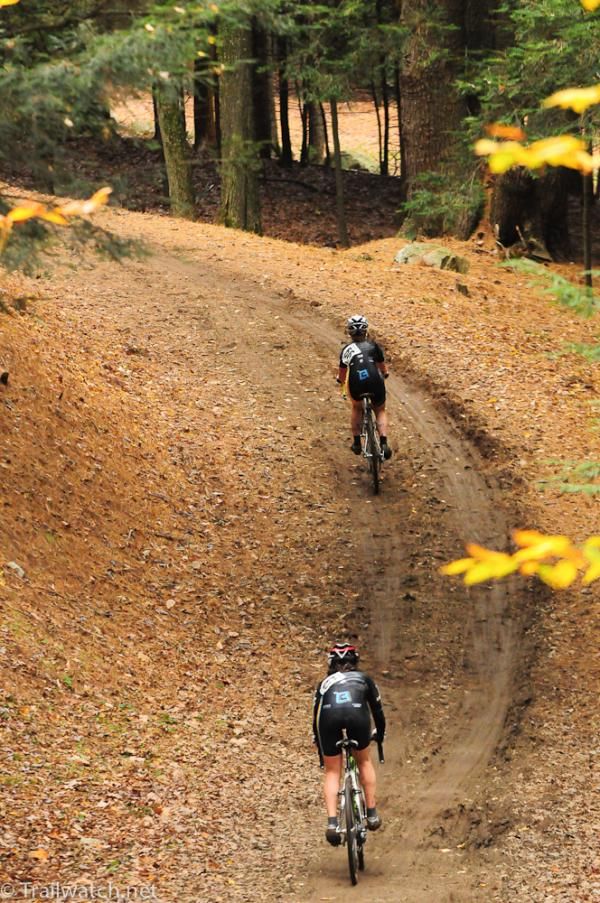 Ladies First Racing Team on the longest climb