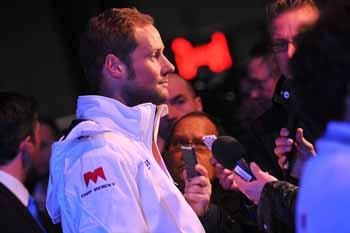 Tom Boonen is always the centre of attention in Belgium.