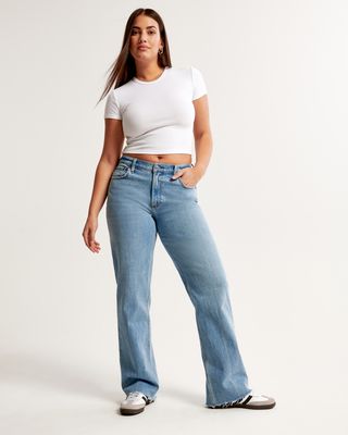 Curve Love Low Rise Baggy Jean