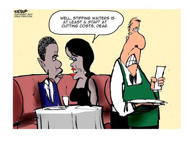Obama's spending cuts crusade