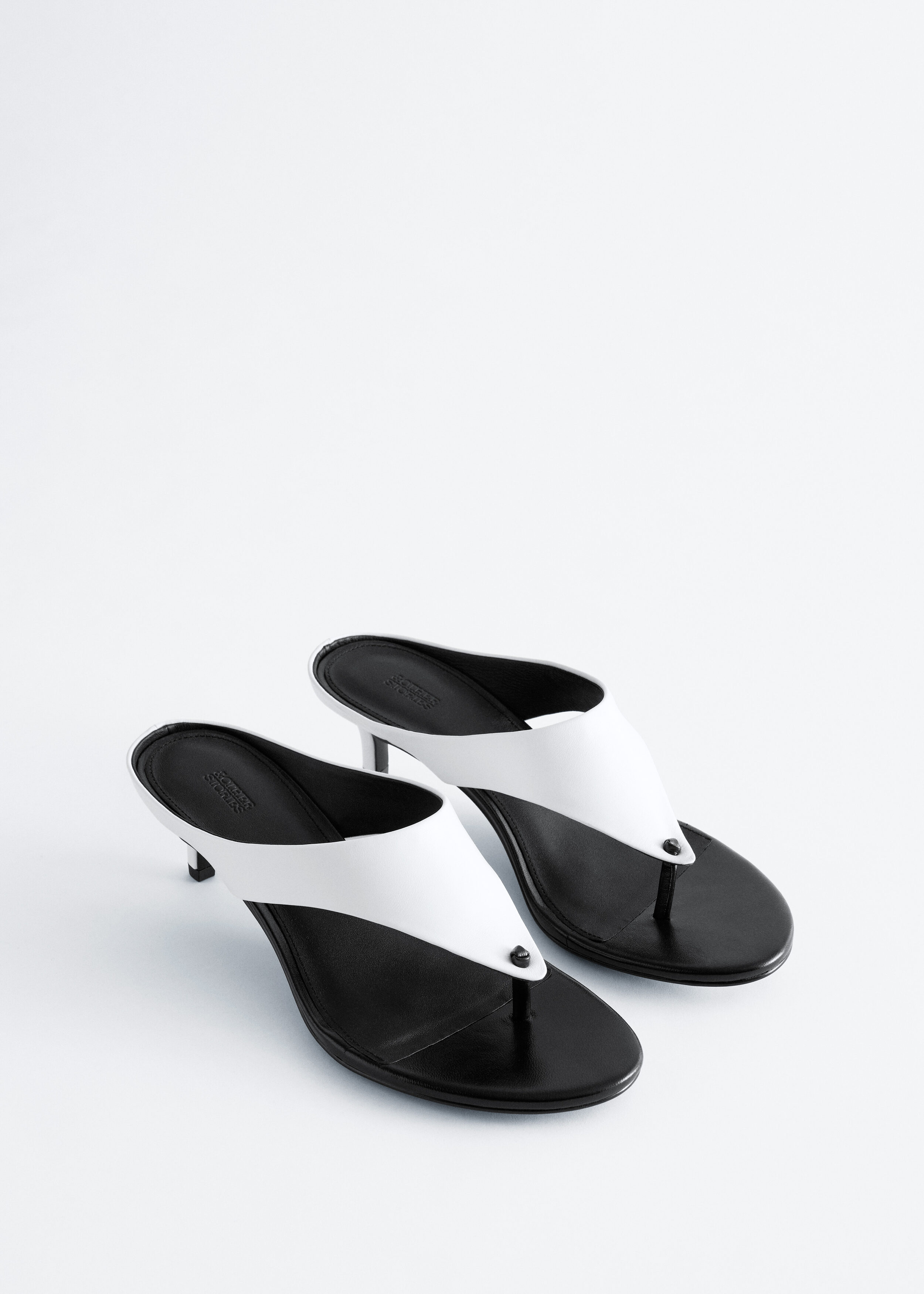 Leather Kitten Heels