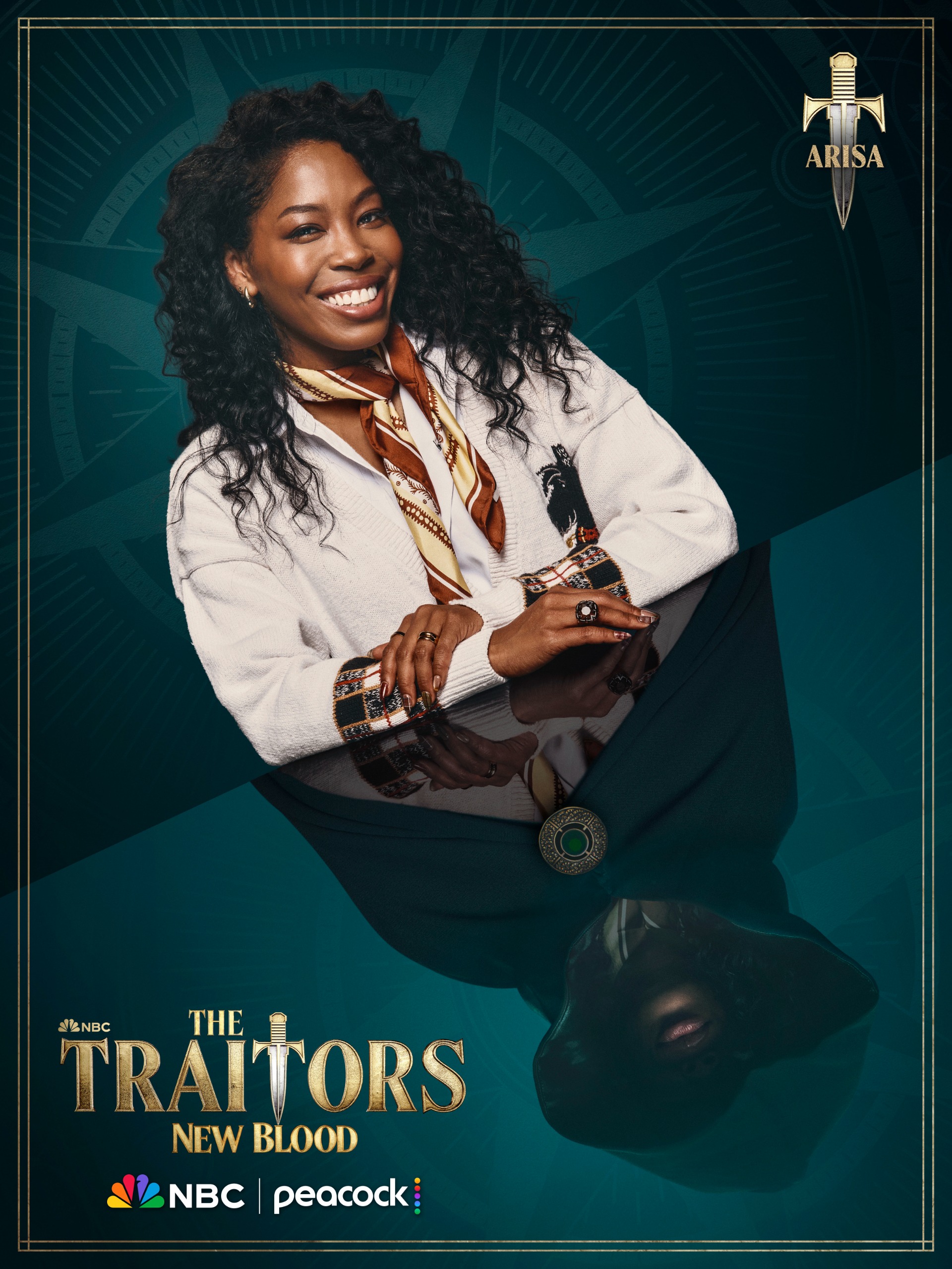 The cast portrait for Arisa Thomas from NBC's 'The Traitors: New Blood.'