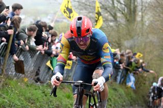 Mads Pedersen at the 2024 Tour of Flanders