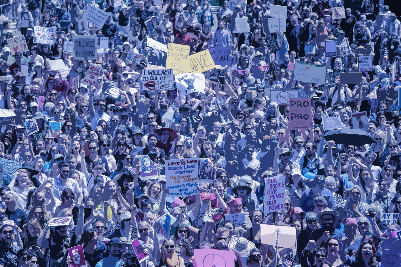 The 2017 Women&amp;#039;s March. 