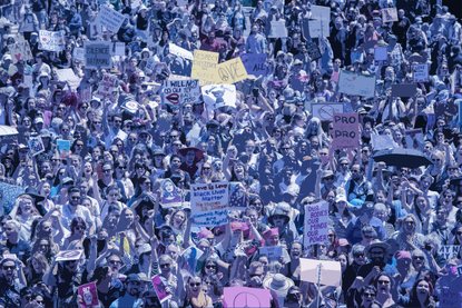 The 2017 Women's March. 