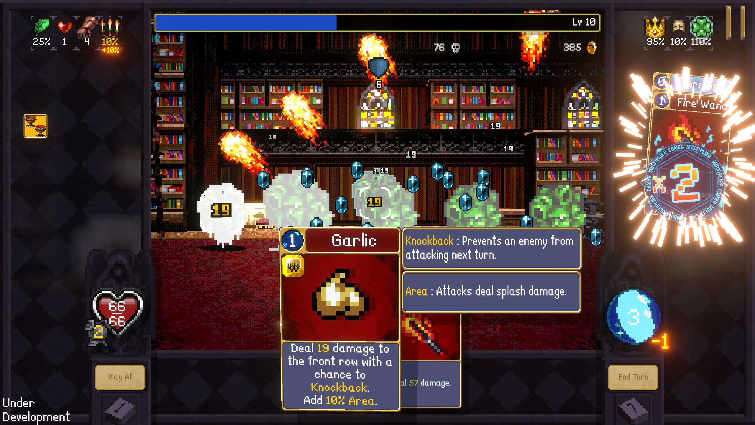 Vampire Crawlers deckbuilding dungeon crawler