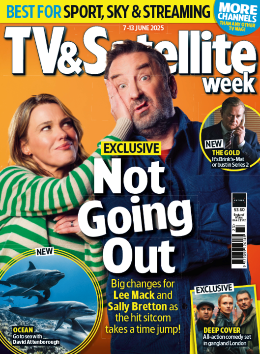 TV & Satellite Week cover Not Going Out