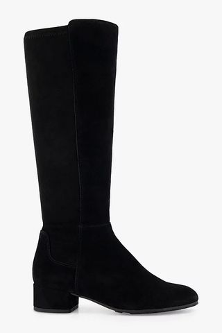 Dune Tayla Suede Knee High Boots