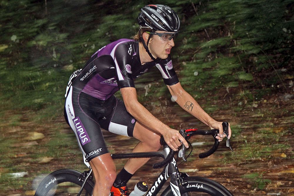 Kyle Murphy (Lupus Racing) was very active throughout the day.