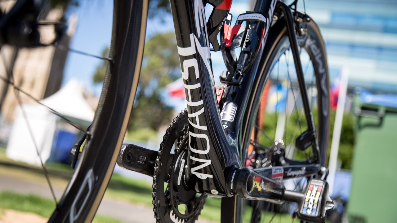 The frame model's name is underneath the downtube