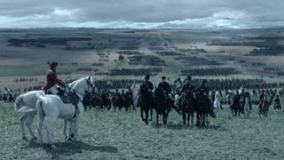 Napoleon VFX; a man on a horse