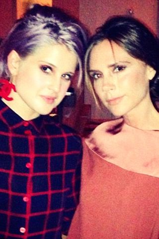 Victoria Beckham and Kelly Osbourne