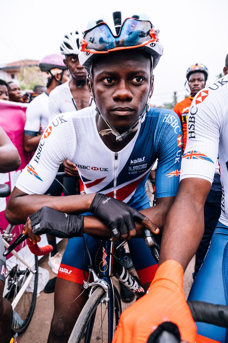 Picture by Oskar ScarsbrookSWpixcom 2630042023 Cycling SIS Science in Sport Tour de Lunsar 2023 Sierra Leone Africa