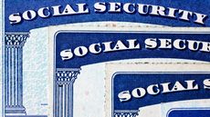 Close up of Social Security cards