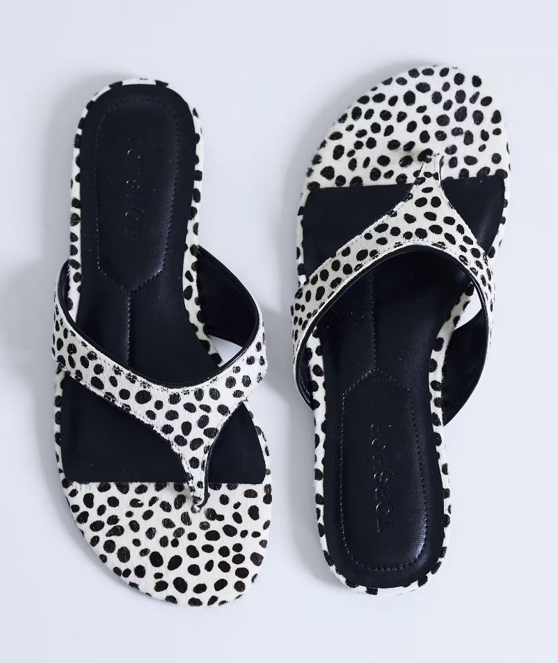 Topshop, Sissy Toe Thong Flat Sandal