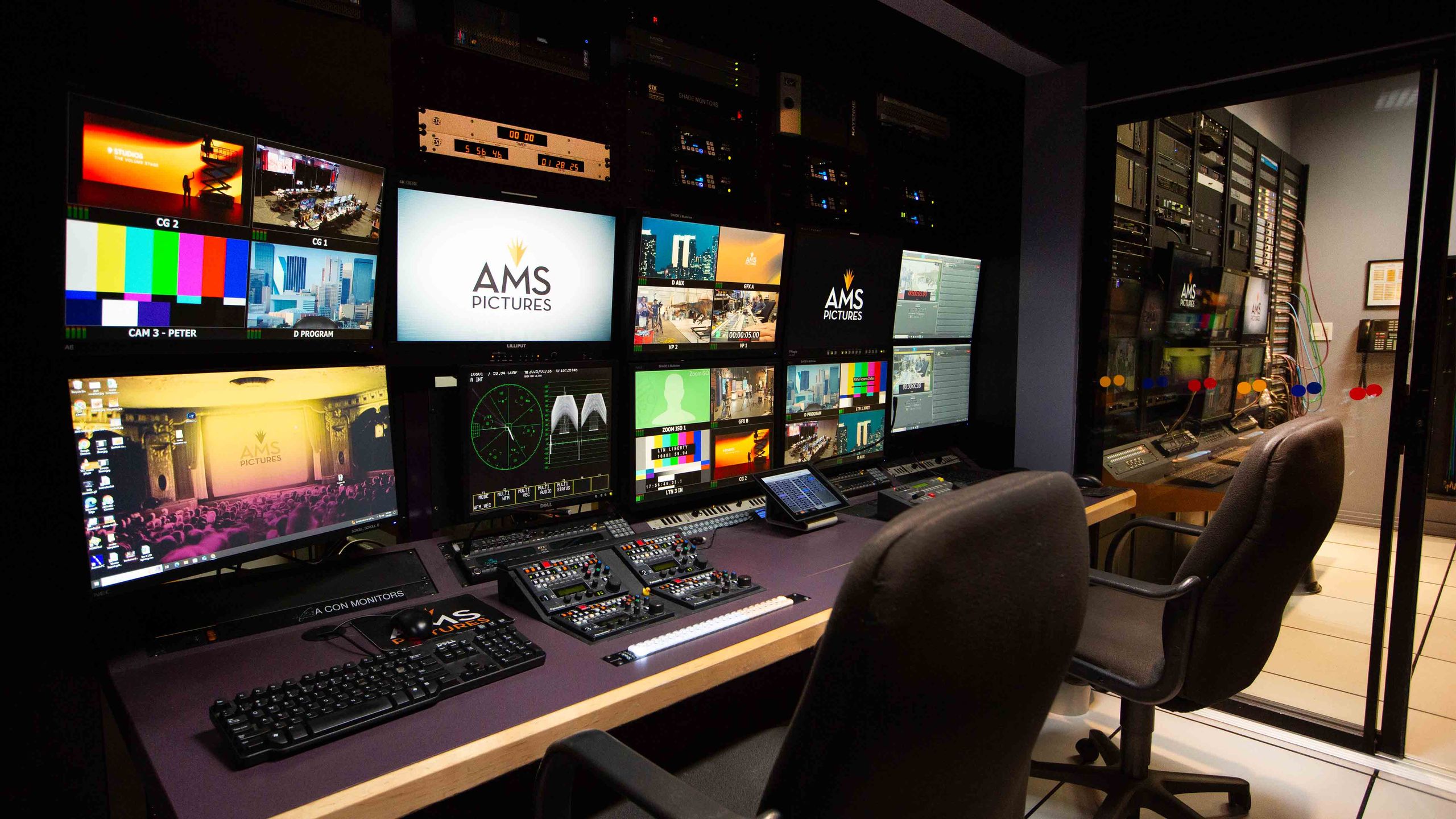 Apantac Multiviewers Power Broadcast Operations at AMS Pictures | AVNetwork
