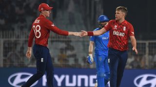 England's captain Harry Brook and bowler Sam Curran