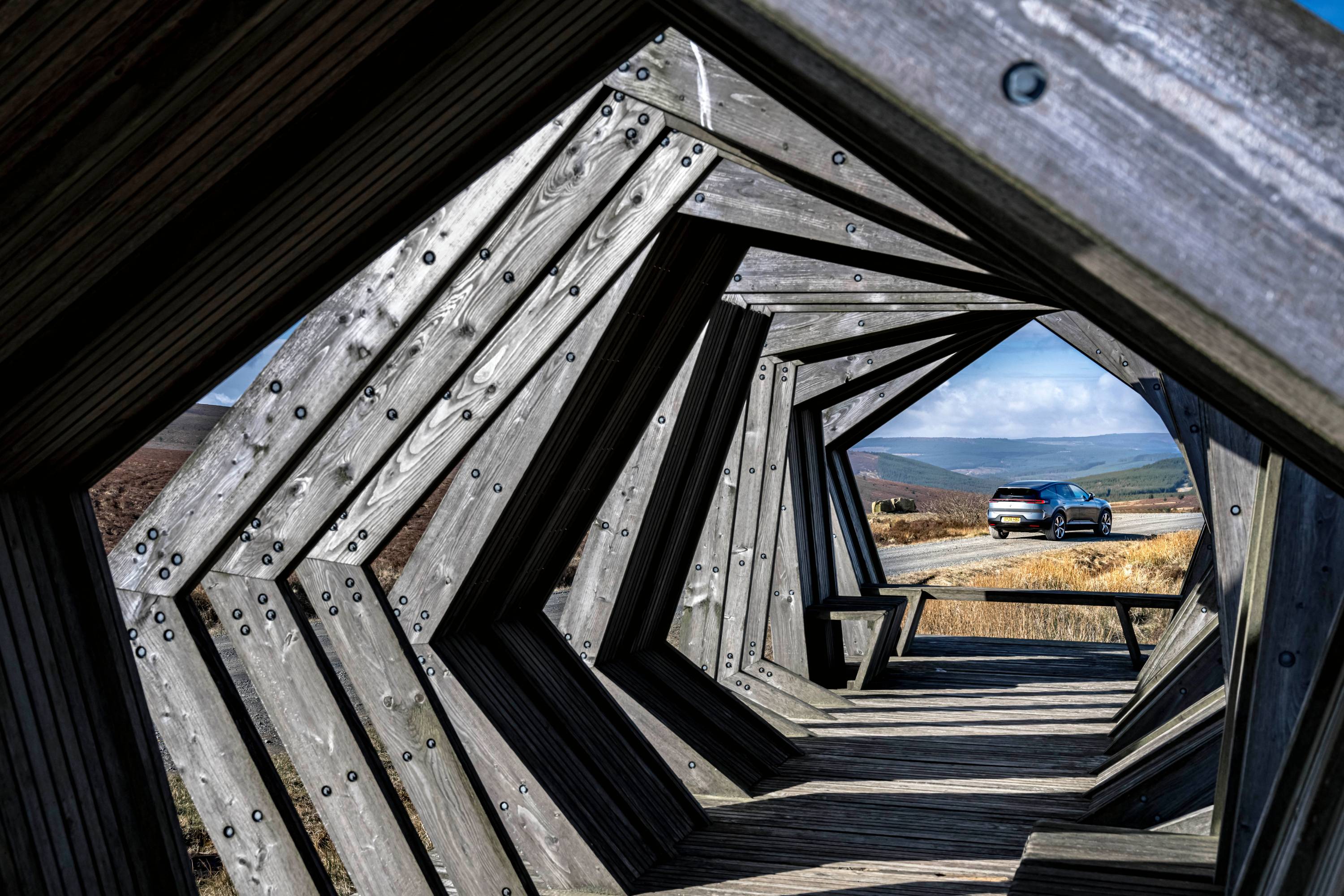 Polestar 3 in the Kielder Forest