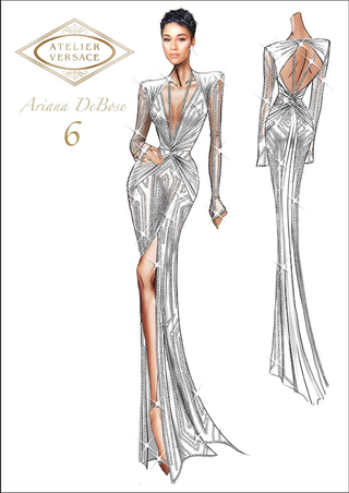 Ariana DeBose Versace Dress