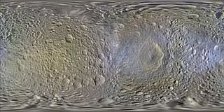 2014 Map of Mimas