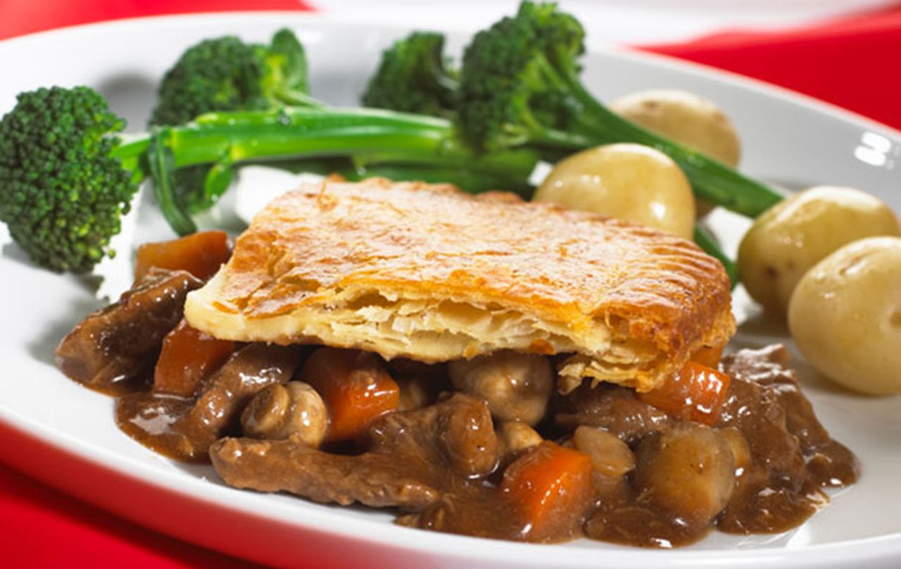 Hairy Bikers' steak and ale pie British Recipes GoodTo