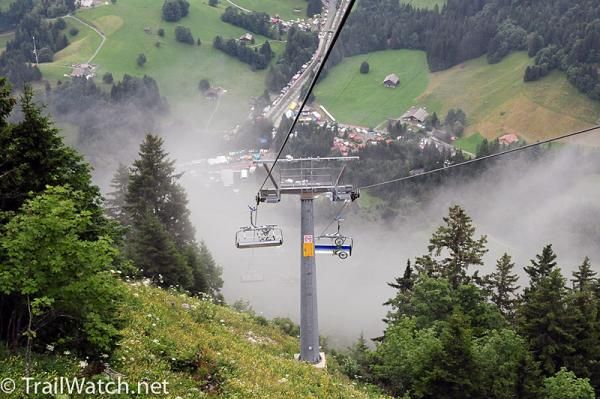The course and chair lift are the steepest of the season.