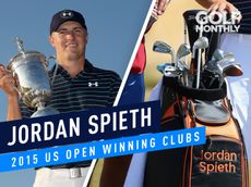 Jordan Spieth 2015 US Open Winning Clubs
