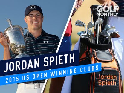 Jordan Spieth 2015 US Open Winning Clubs