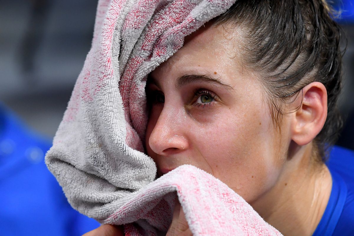 2020 UEC Track European Championships Plovdiv 5th Day 15112020 Madison Women Vittoria Guazzini Italy photo Dario BelingheriBettiniPhoto2020