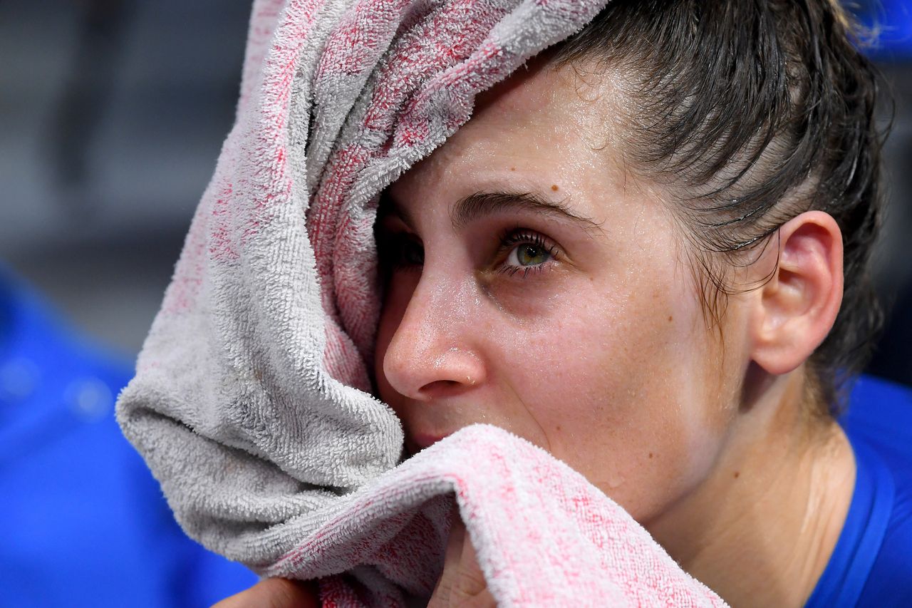 2020 UEC Track European Championships Plovdiv 5th Day 15112020 Madison Women Vittoria Guazzini Italy photo Dario BelingheriBettiniPhoto2020