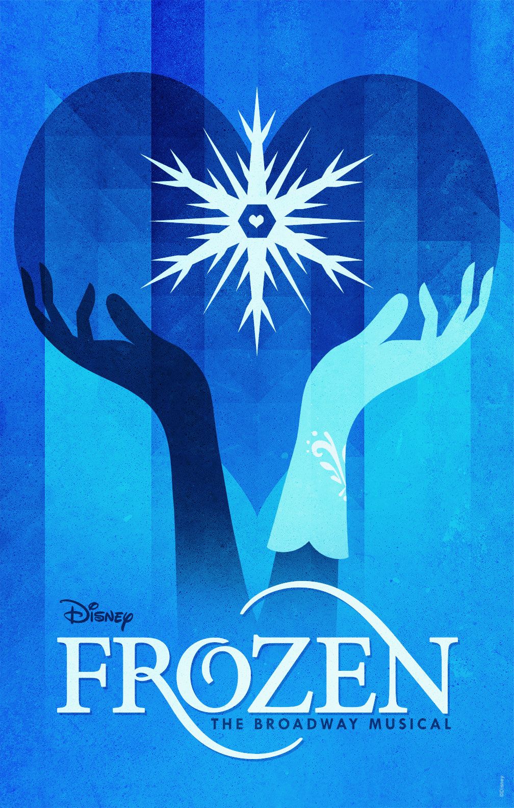 This thematic poster was described as a bit too literal and disembodied