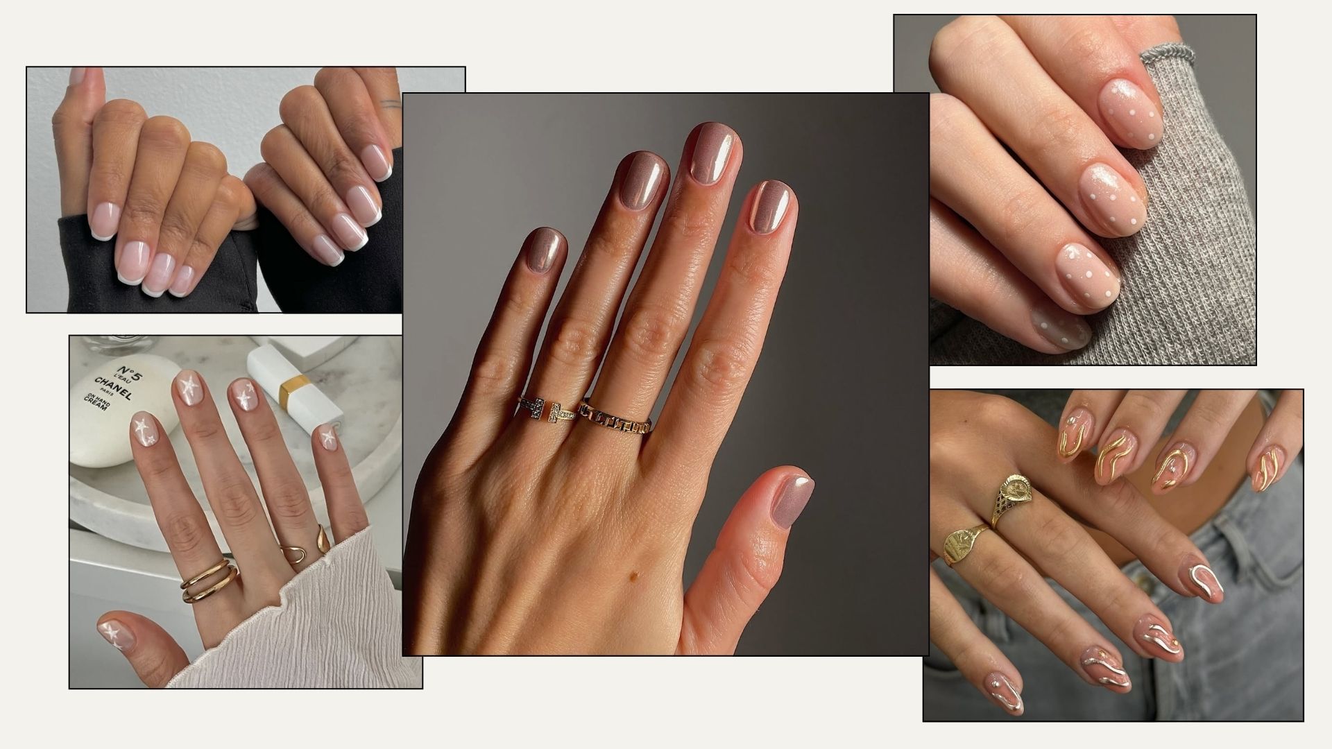 Neutral Nail Designs