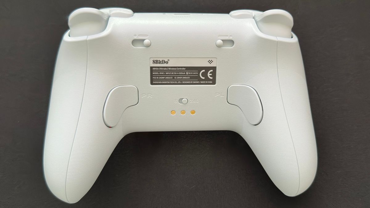 A photo of the 8BitDo Ultimate 2 Wireless game controller for Windows PC and Android devices