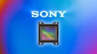 Sony IMX949 sensor against a colorful background with the Sony logo