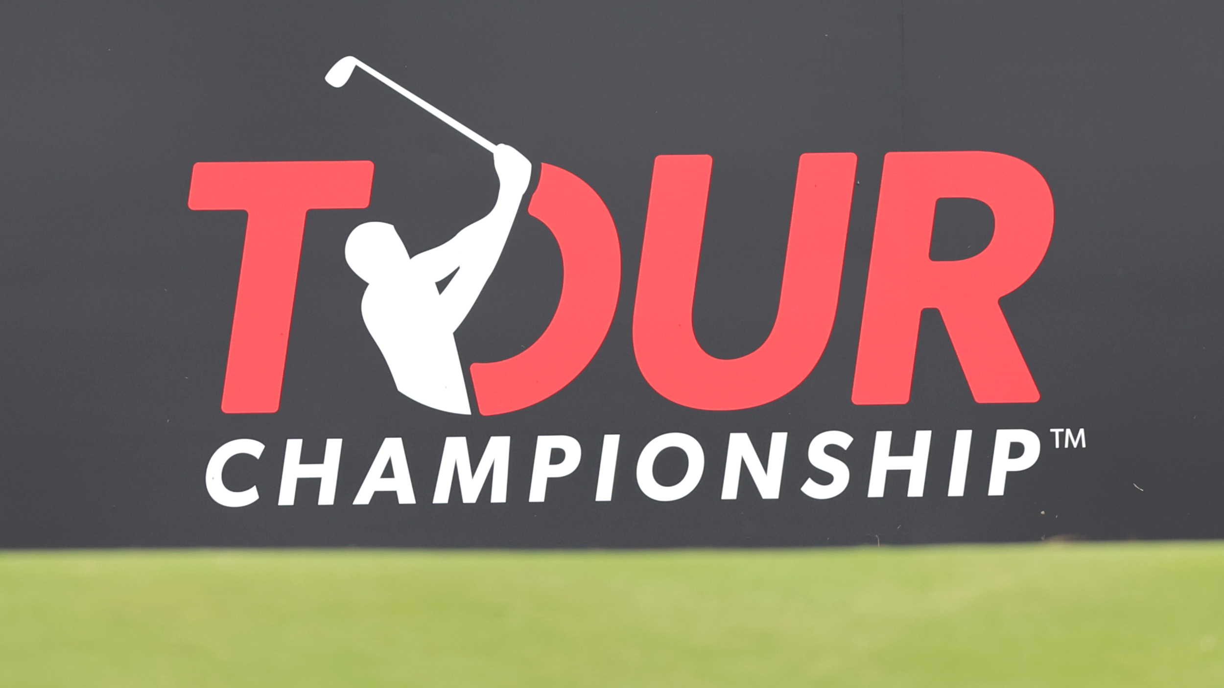 A Tour Championship sign