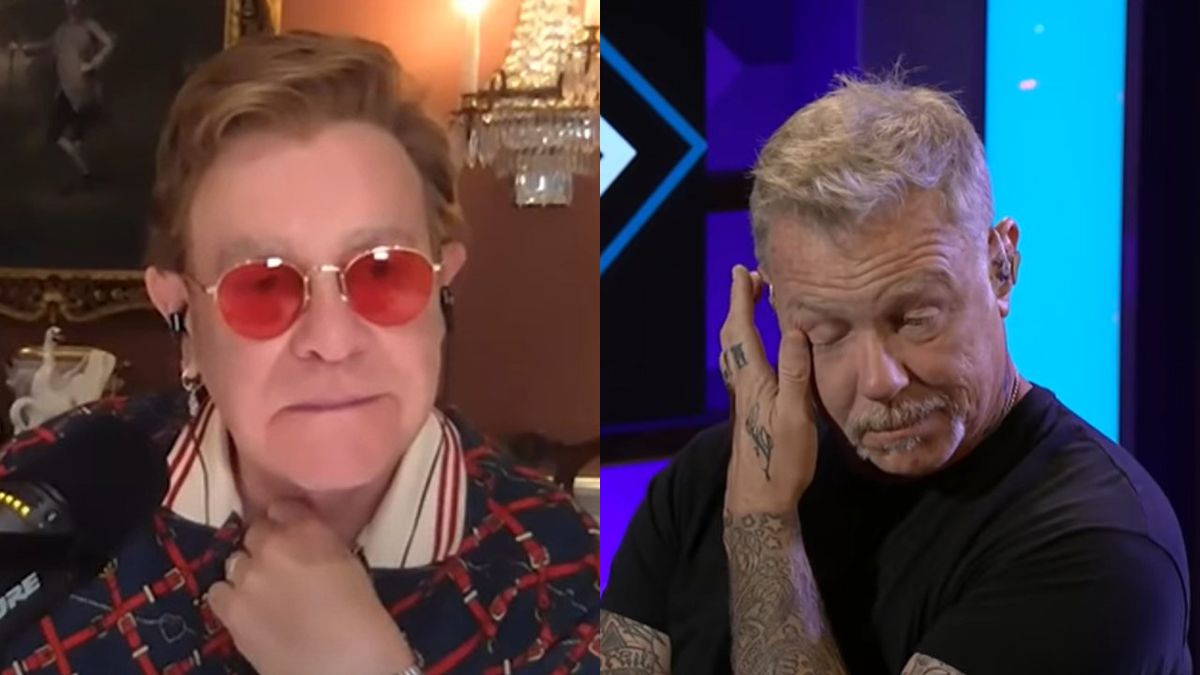 Elton John make James Hetfield cry as he describes Nothing Else Matters ...