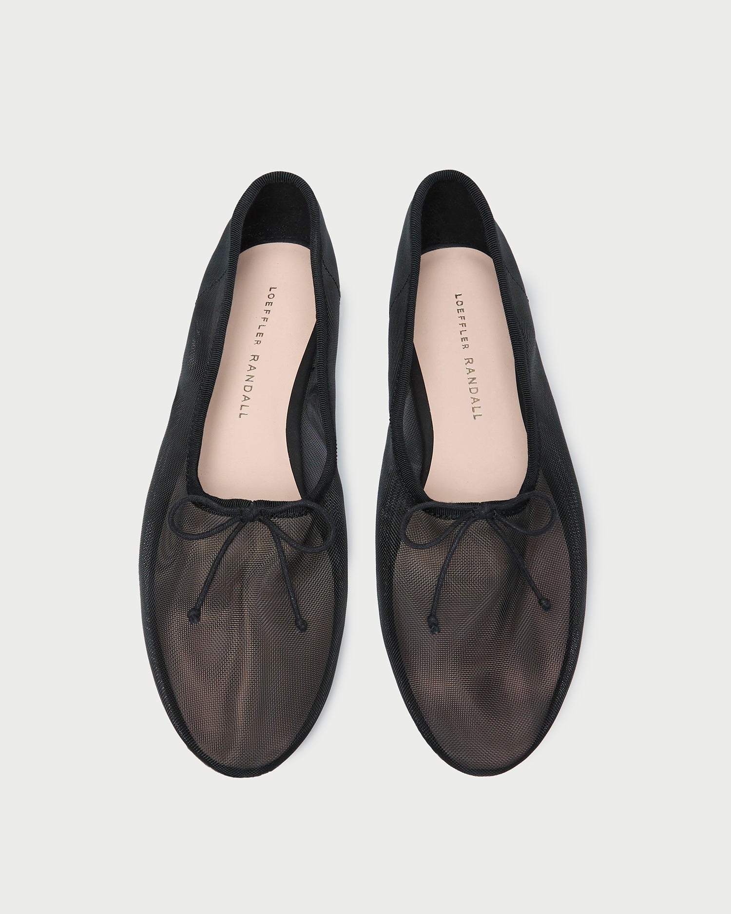 Landon Black Mesh Ballet Flat - Black Mesh / 5