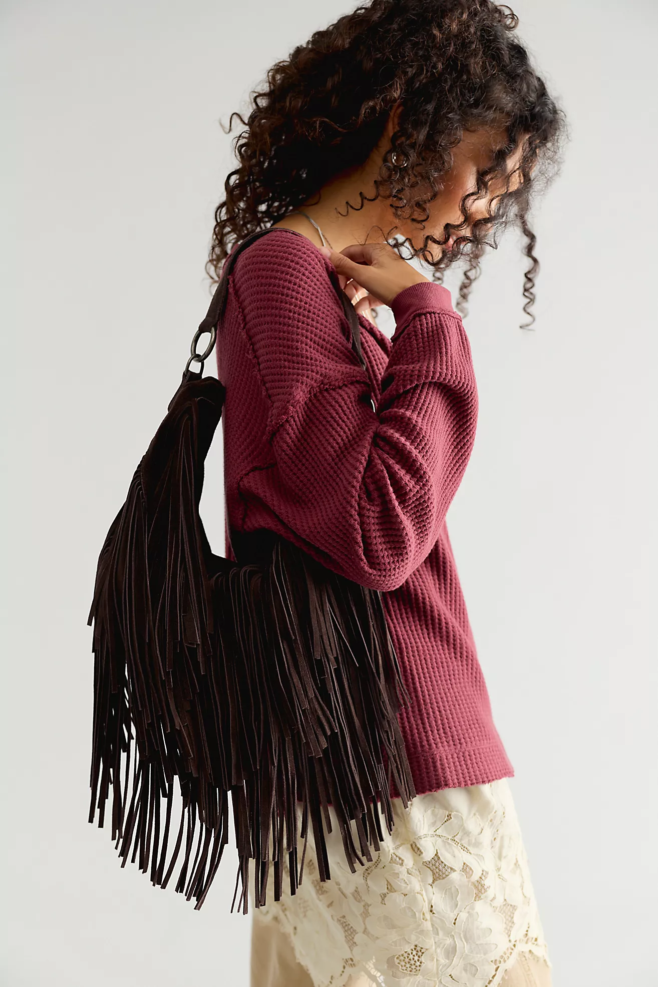 Fern Fringe Shoulder Bag