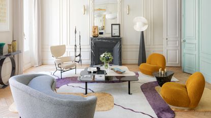 Elegant Parisian apartment, designed by Le Berre Vevaud