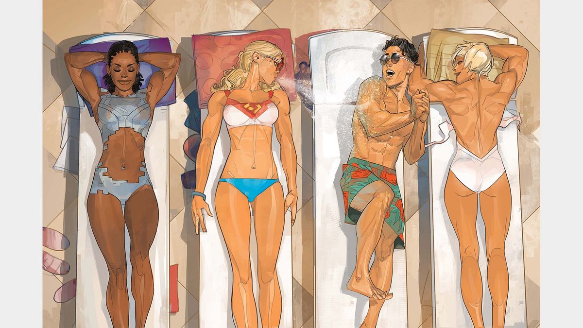 Covers for Action Comics #1056