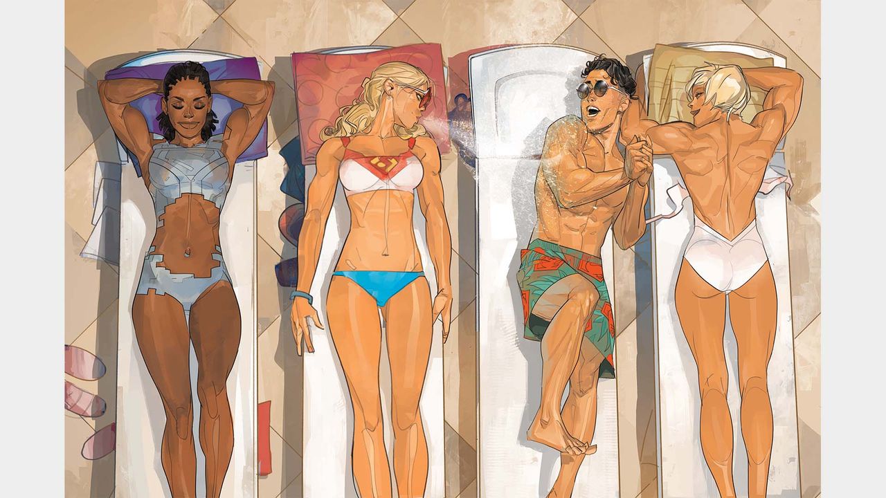 Covers for Action Comics #1056